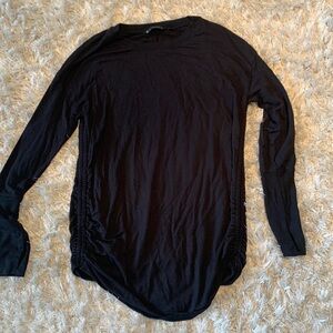 Athleta Long Black Sweatshirt
